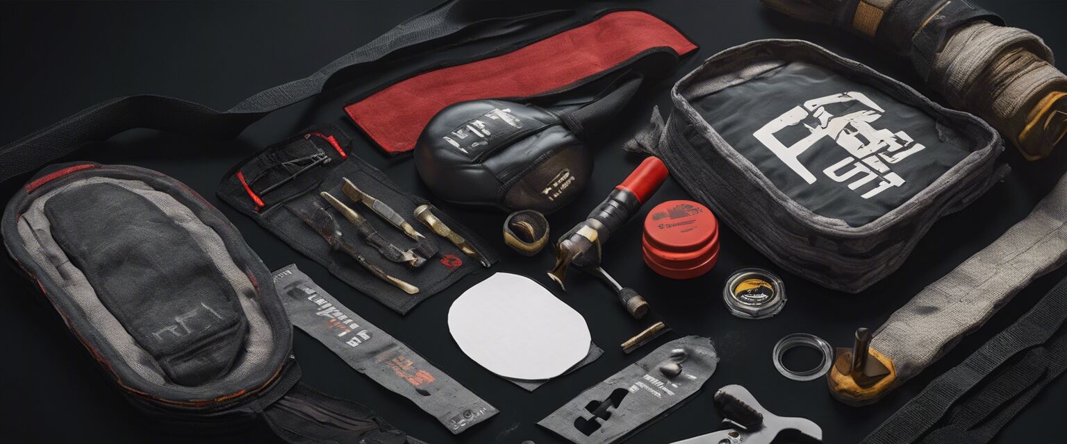 MMA gear repair kit