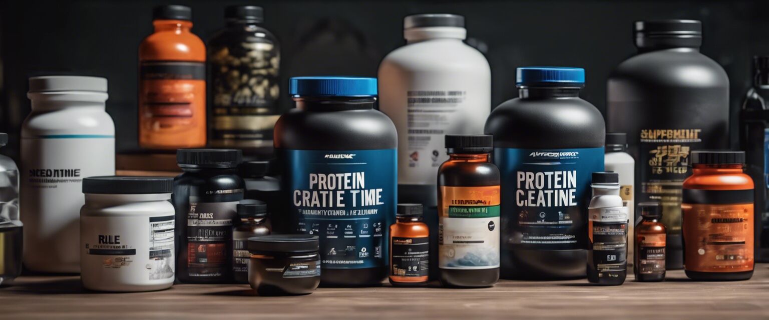 Collection of nutritional supplements